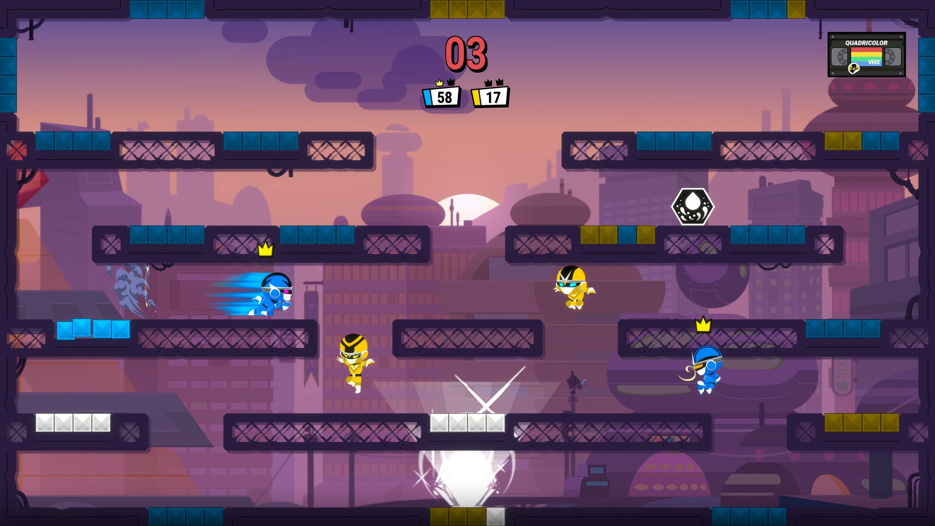 QUADRICOLOR: Ultra Sentai Color Ranger Screenshot 0