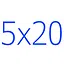 5x20 icon