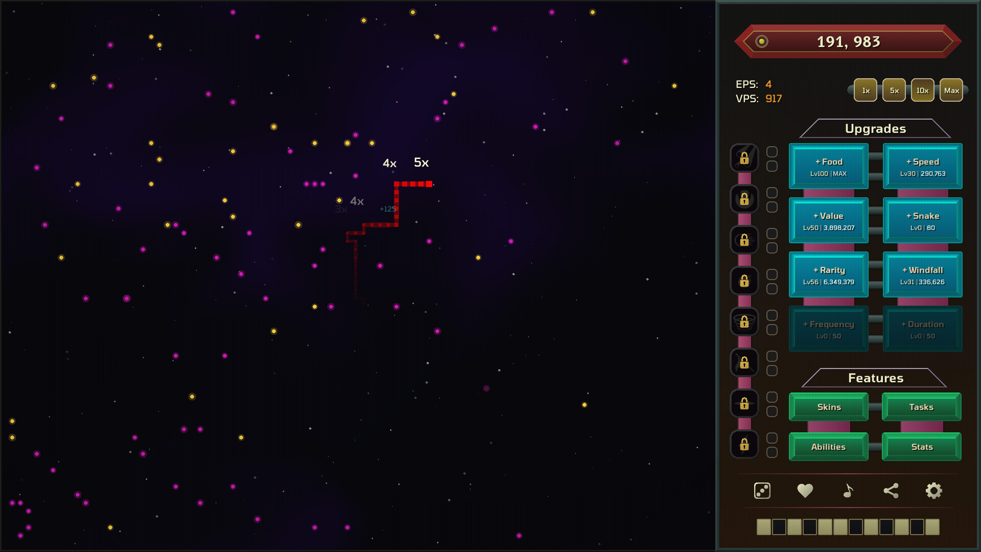 Auto Snakes in Outer Space Screenshot 3