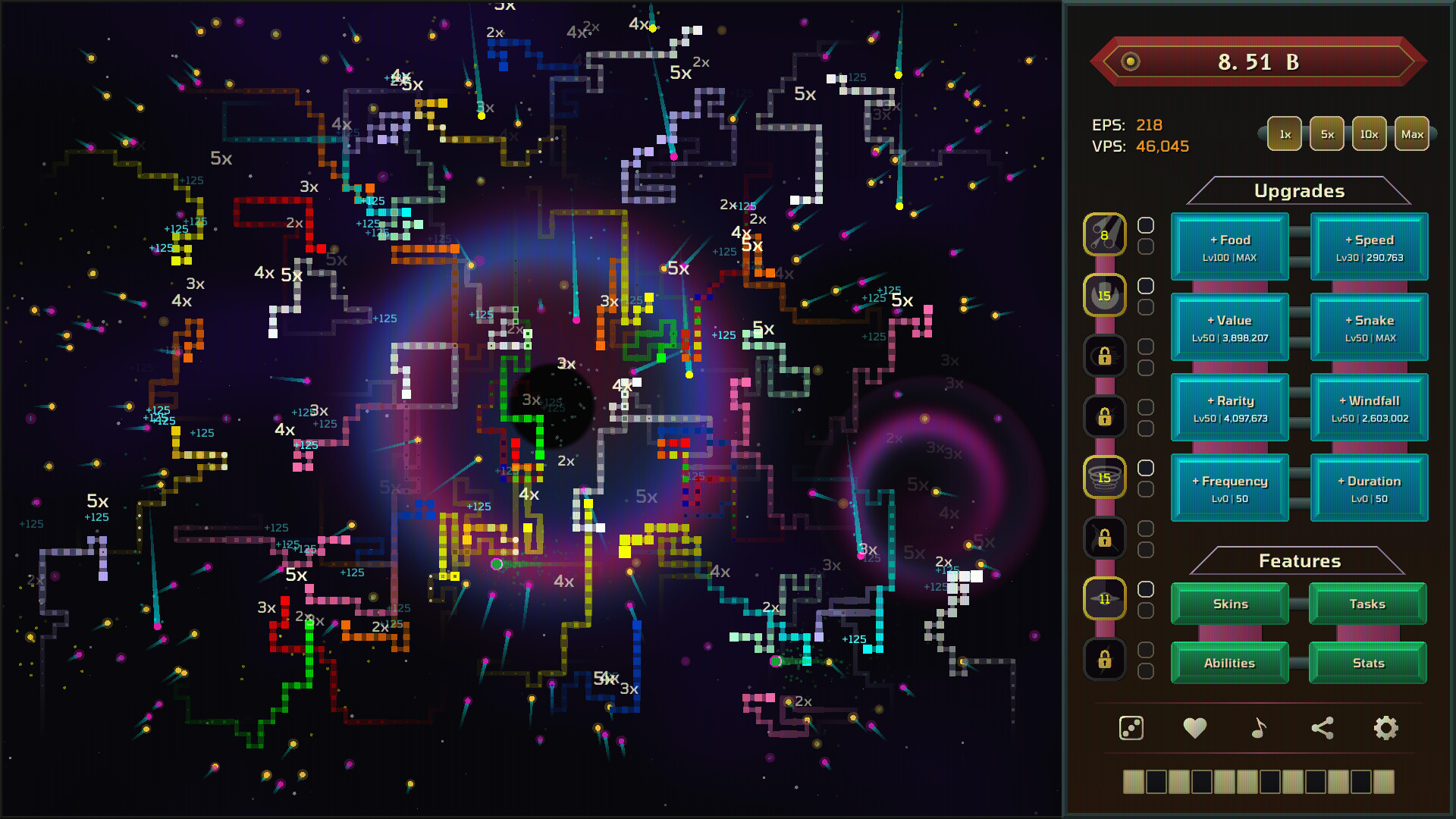 Auto Snakes in Outer Space Screenshot 11