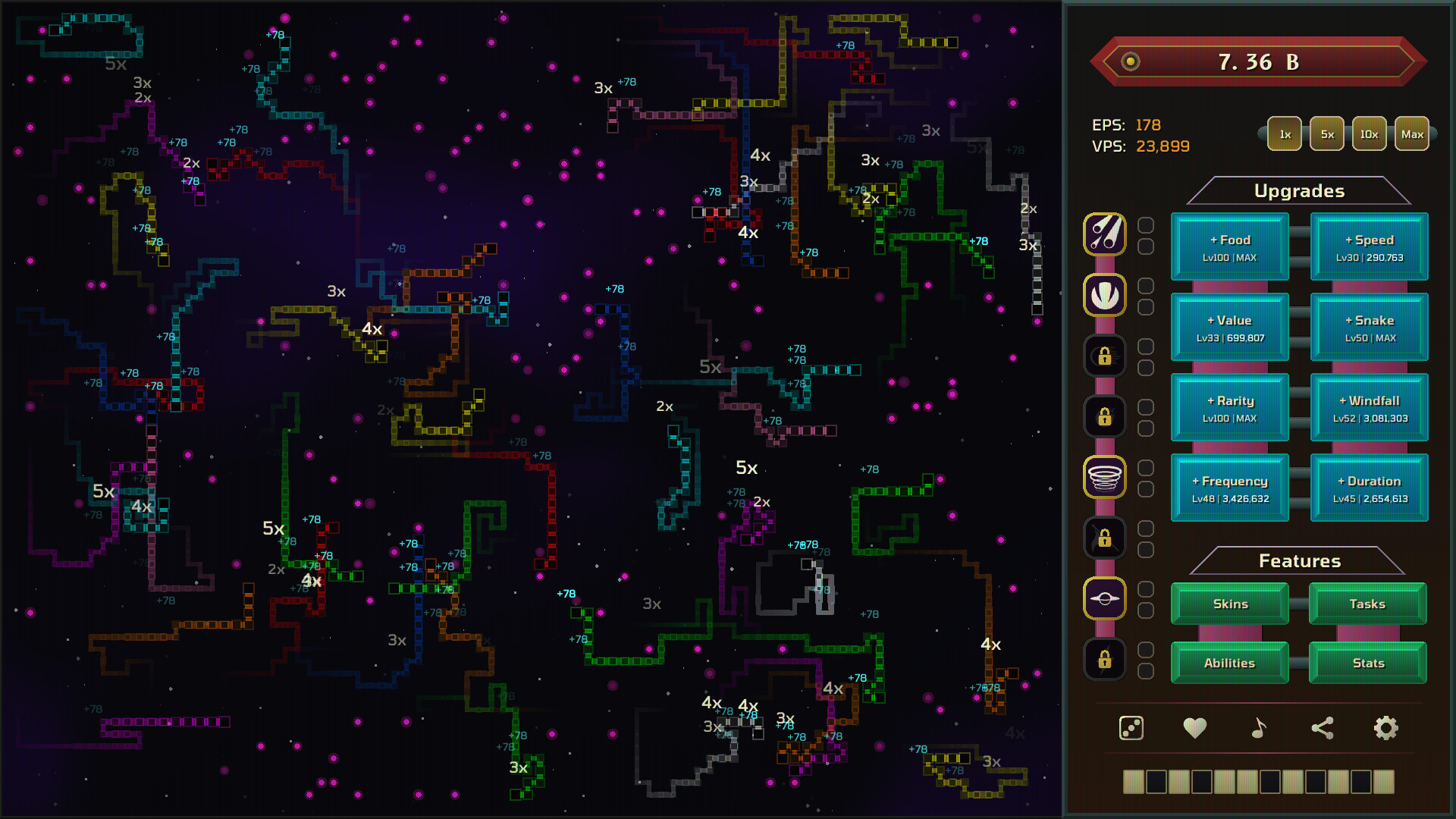 Auto Snakes in Outer Space Screenshot 7