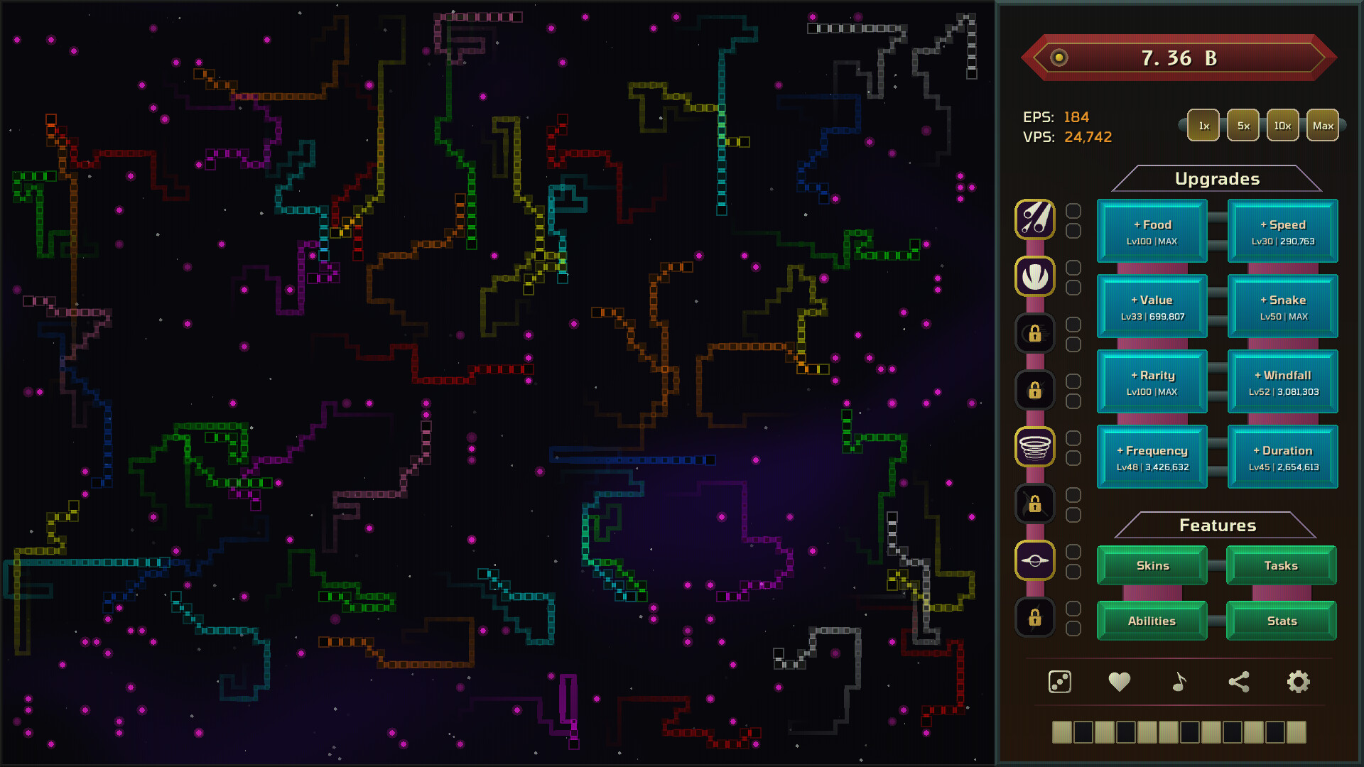 Auto Snakes in Outer Space Screenshot 8