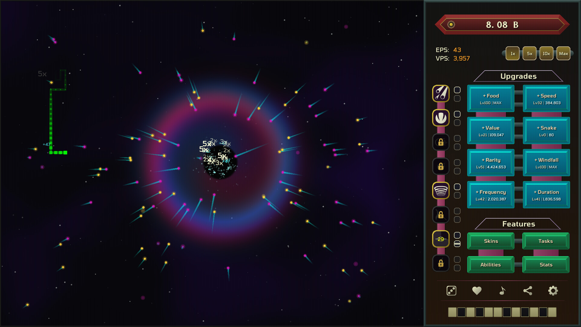 Auto Snakes in Outer Space Screenshot 5