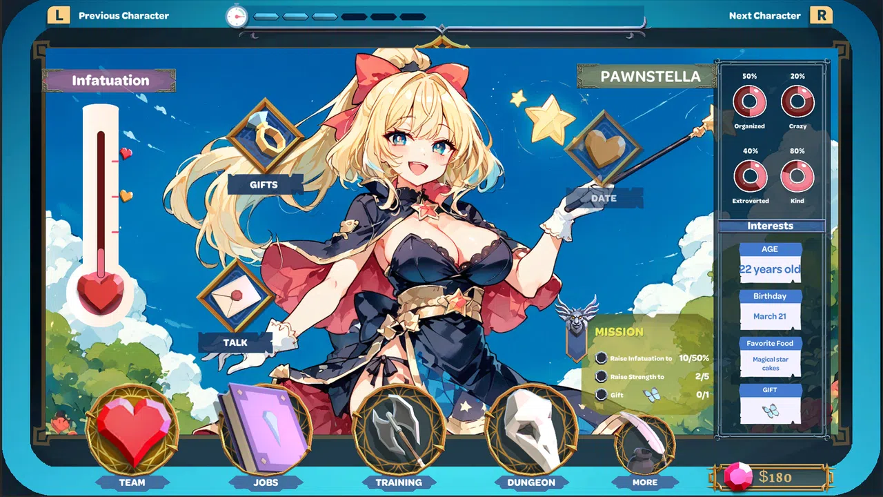 DUNGEON OF LOVE: Catch Monsters Screenshot 0
