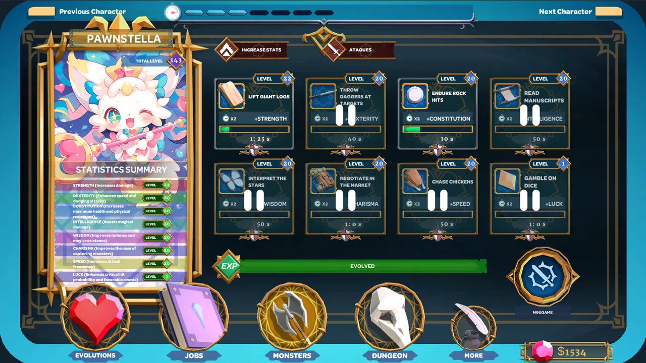 DUNGEON OF LOVE: Catch Monsters Screenshot 4