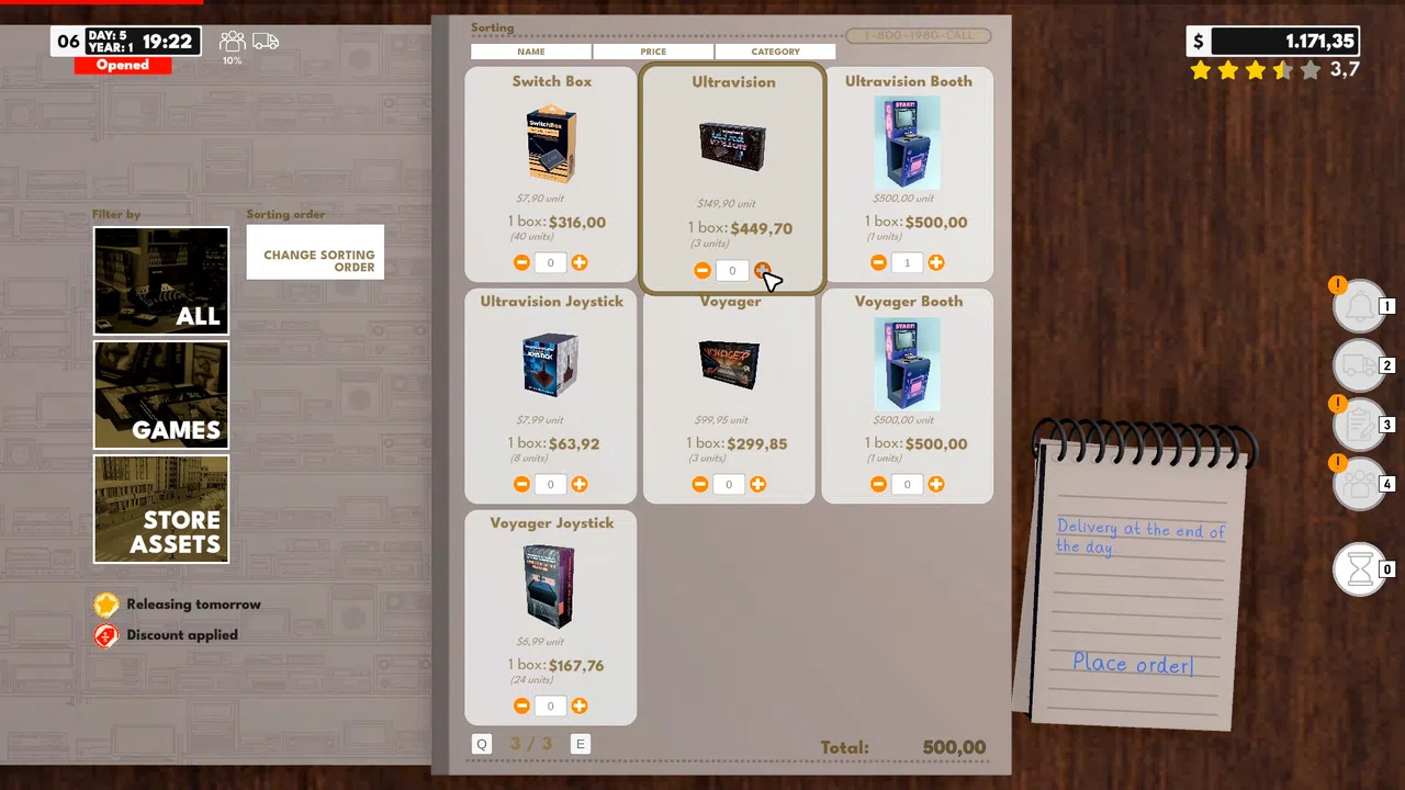 Game Store Chronicle Screenshot 8