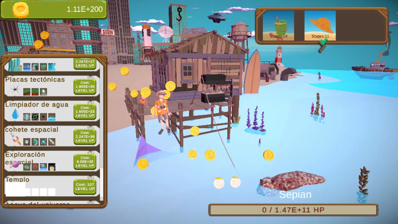 Sea hunter idle Screenshot 2