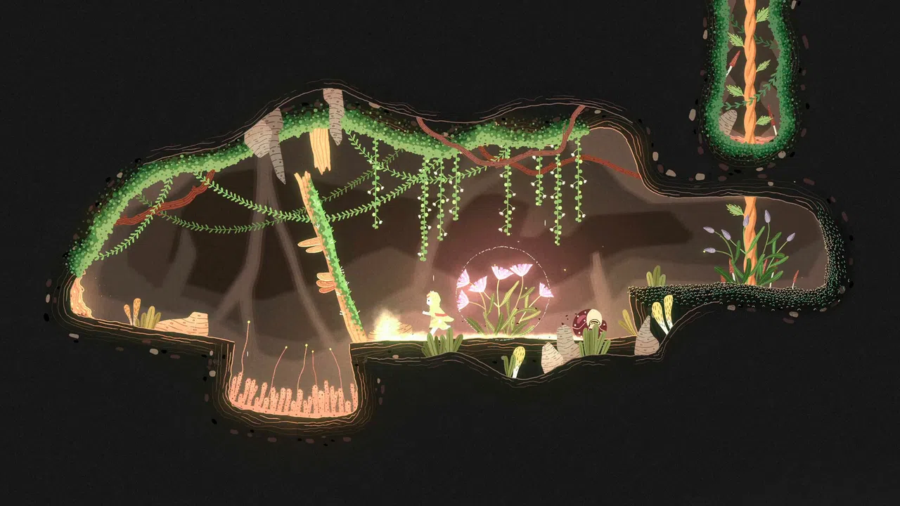Oscuro Blossom's Glow Demo Screenshot 2