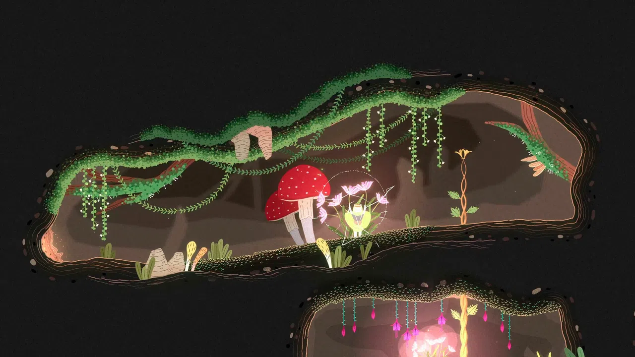 Oscuro Blossom's Glow Demo Screenshot 1