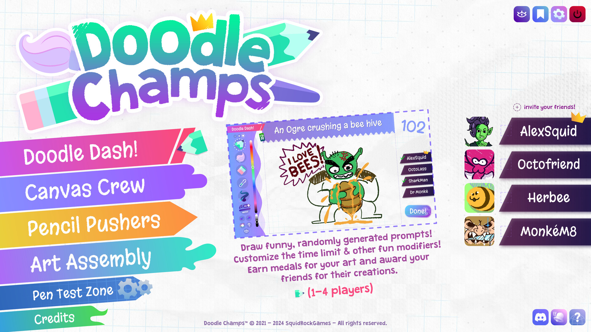 Doodle Champs Screenshot 0