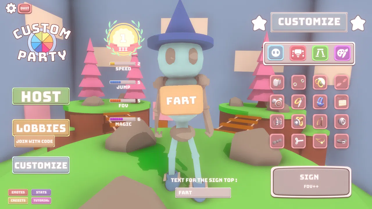 Custom Party - Custom Sign Screenshot 0