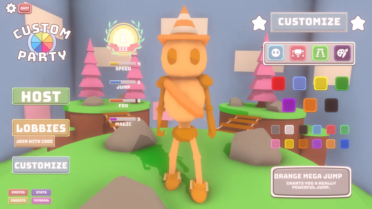 Custom Party - Metal Colors Screenshot 1