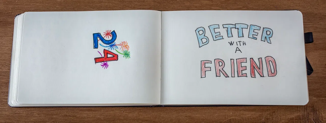 Better With A Friend - 2024 Sketchbook Screenshot 1