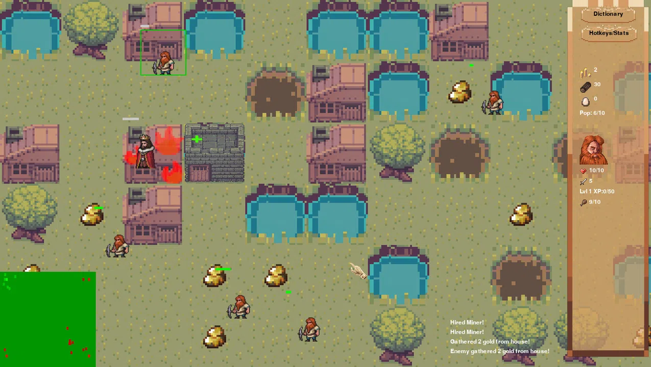 Medieval war simulator RTS Screenshot 2