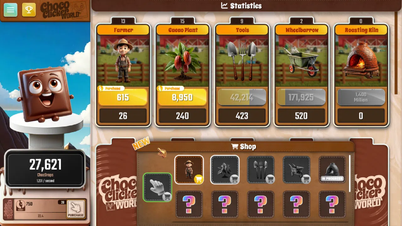 Choco Clicker World Screenshot 3