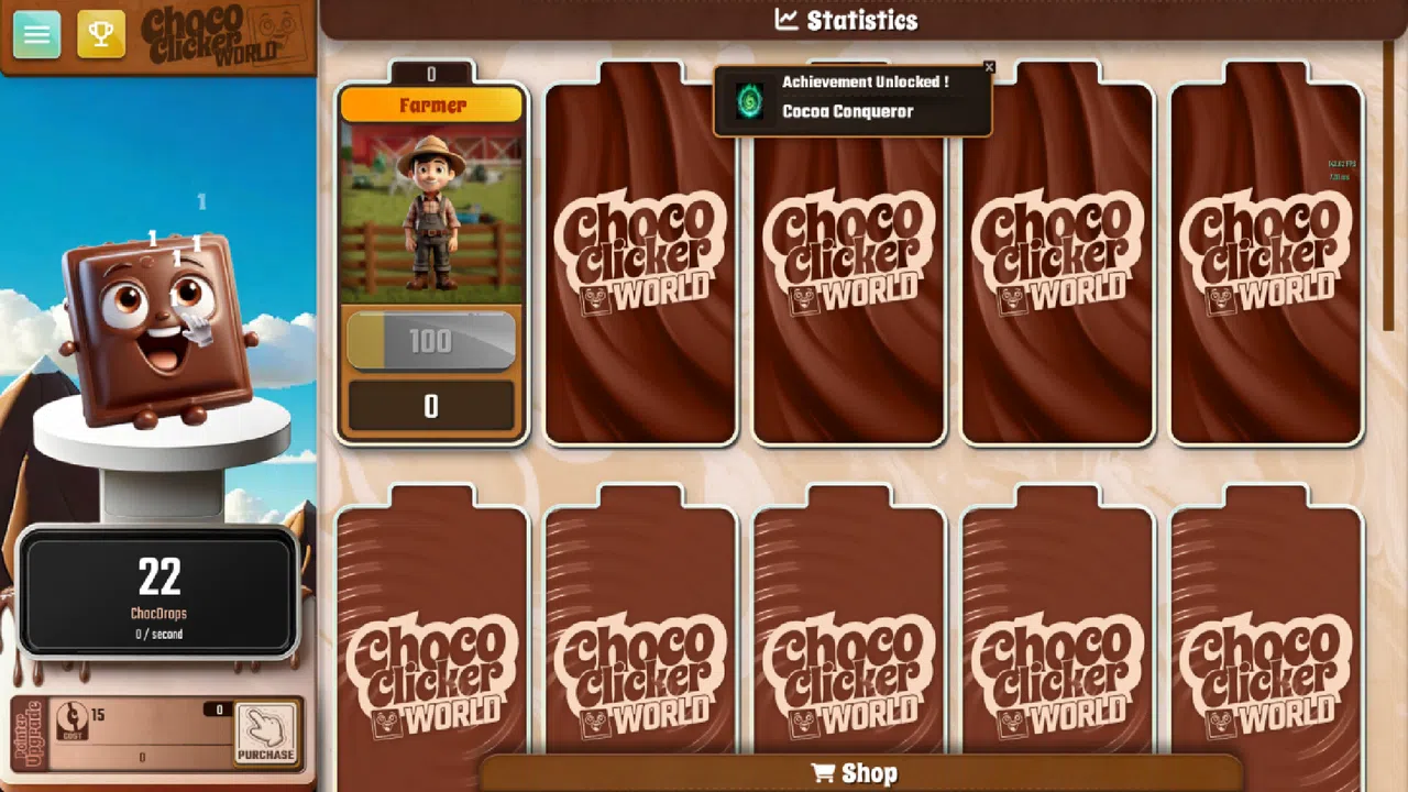 Choco Clicker World Screenshot 0