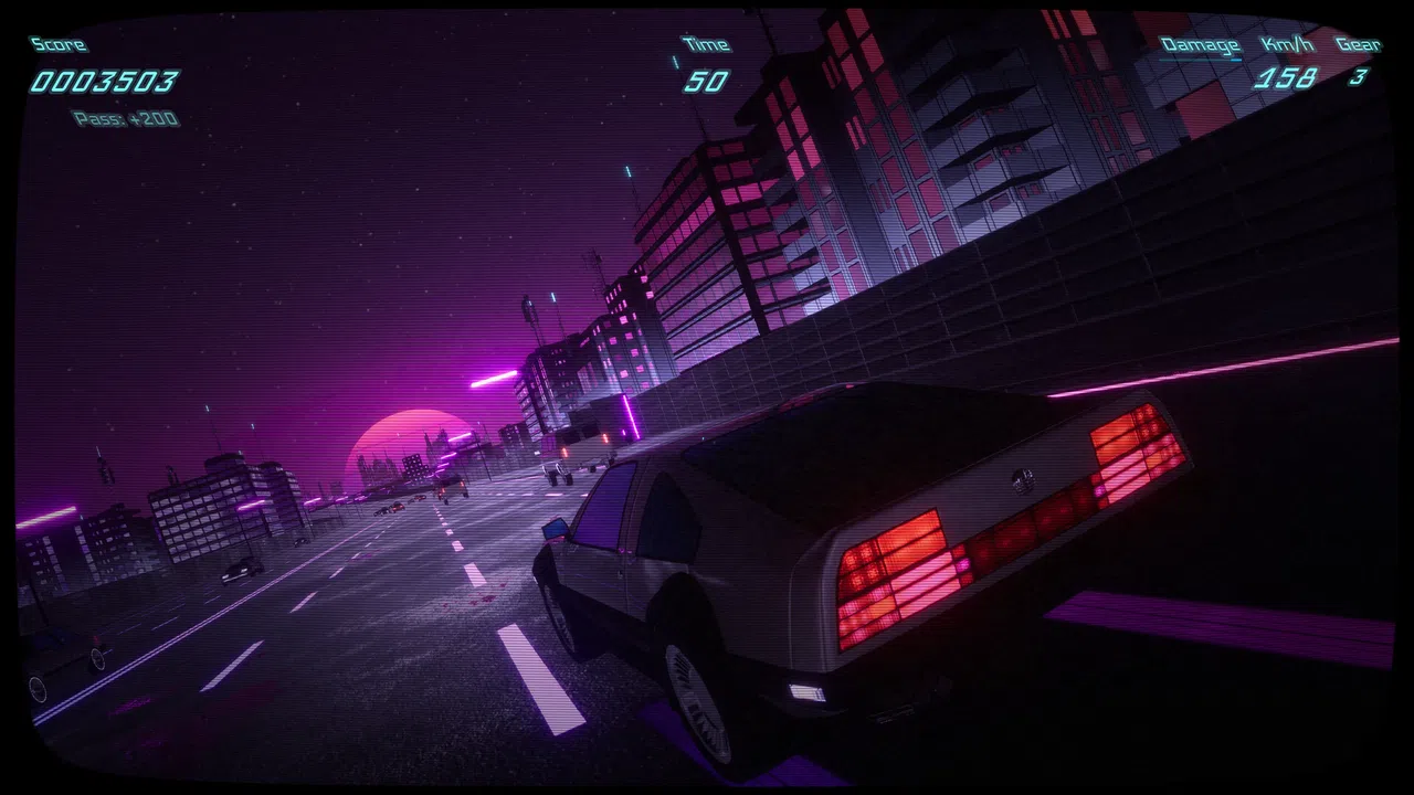 Neon Highways Demo Screenshot 2