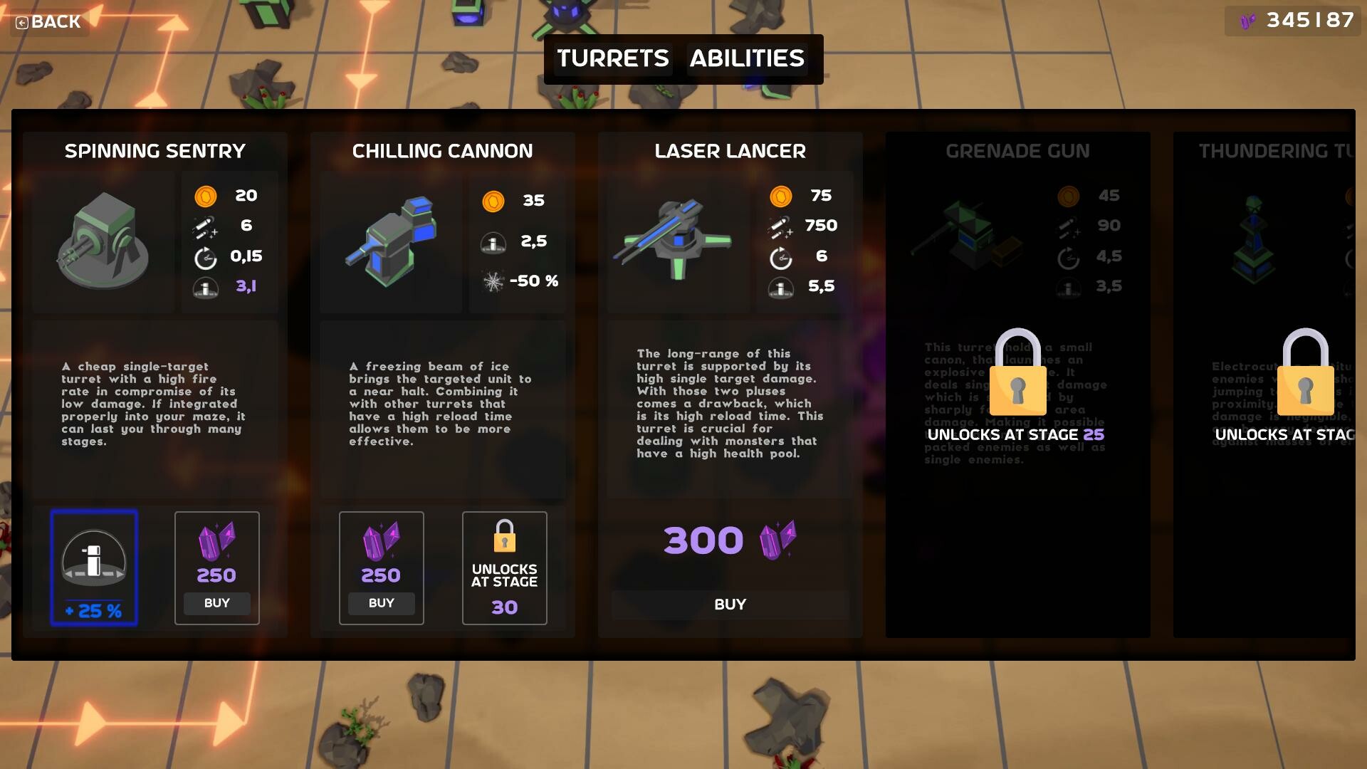 Crystal Tower Defense Screenshot 1