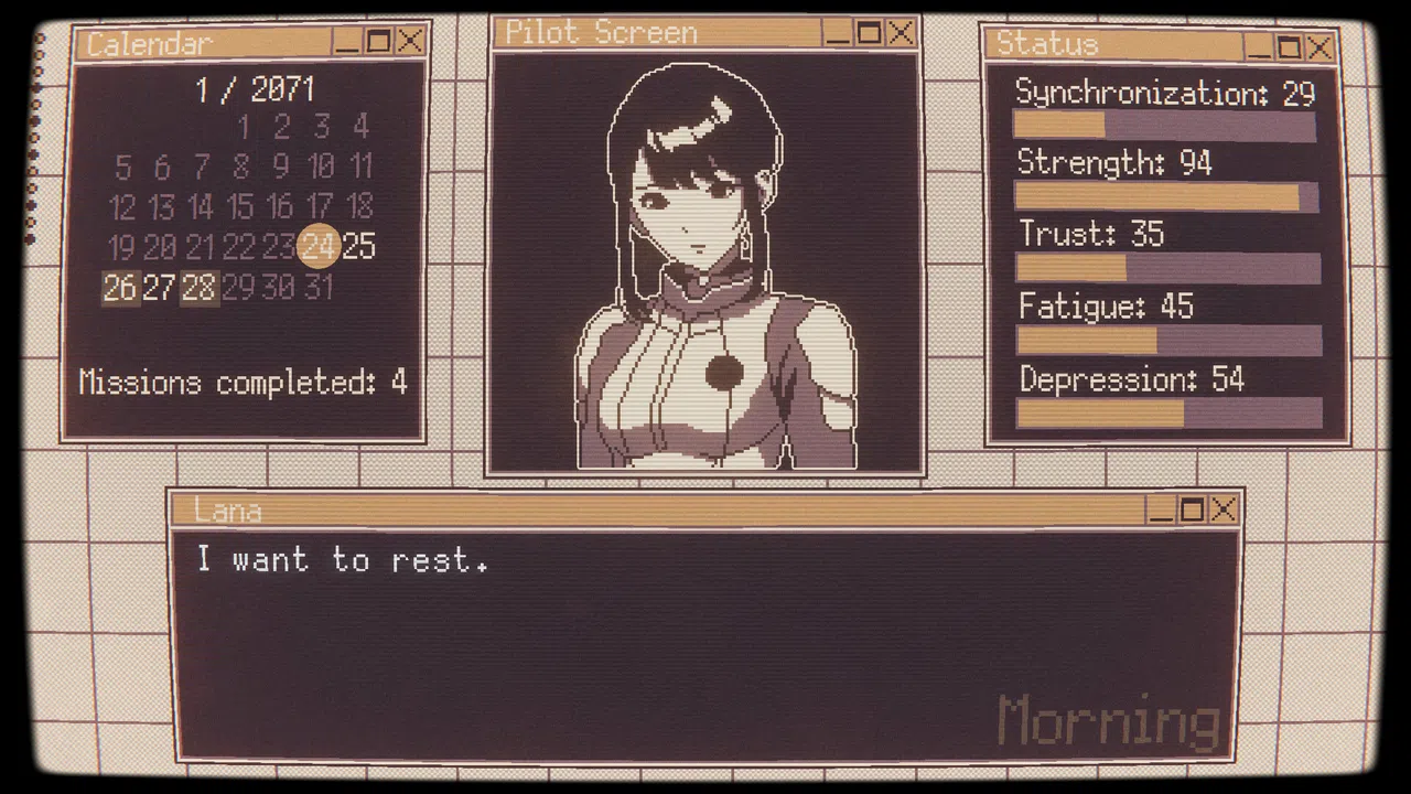 Valkyrie Iteration: Mecha Pilot Raising Pocket Simulator Screenshot 4