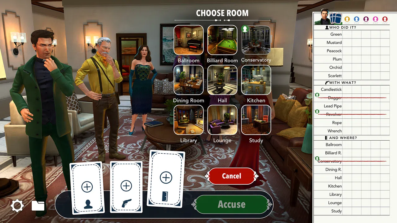 Clue/Cluedo: 2016 Suspect Pack Screenshot 2