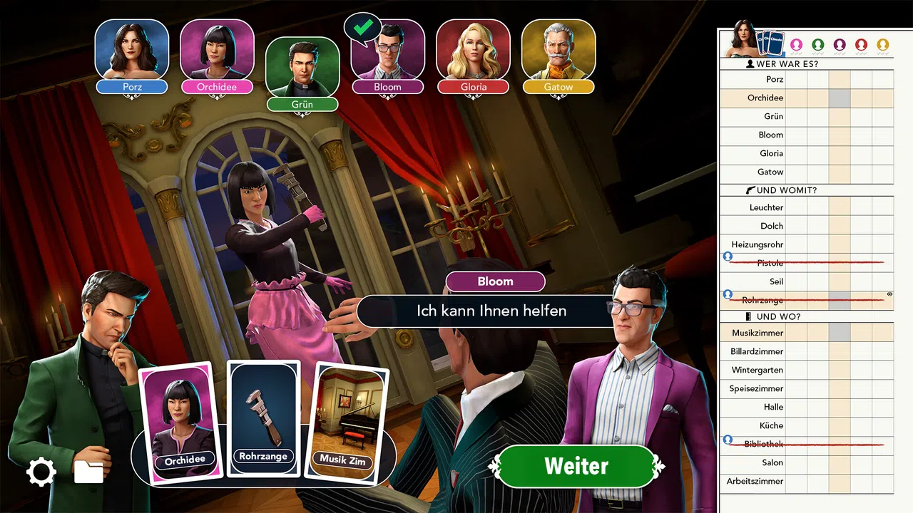 Clue/Cluedo: 2016 Suspect Pack Screenshot 4