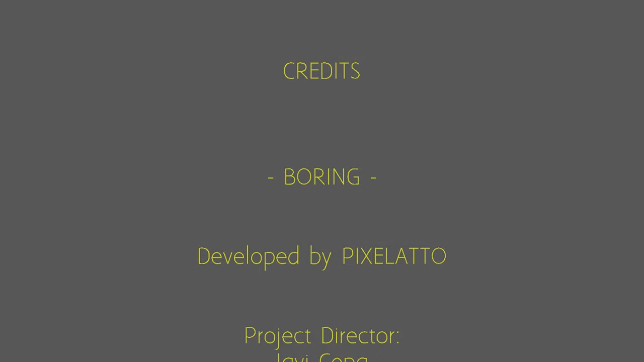 Borıng. - Credits Screenshot 0