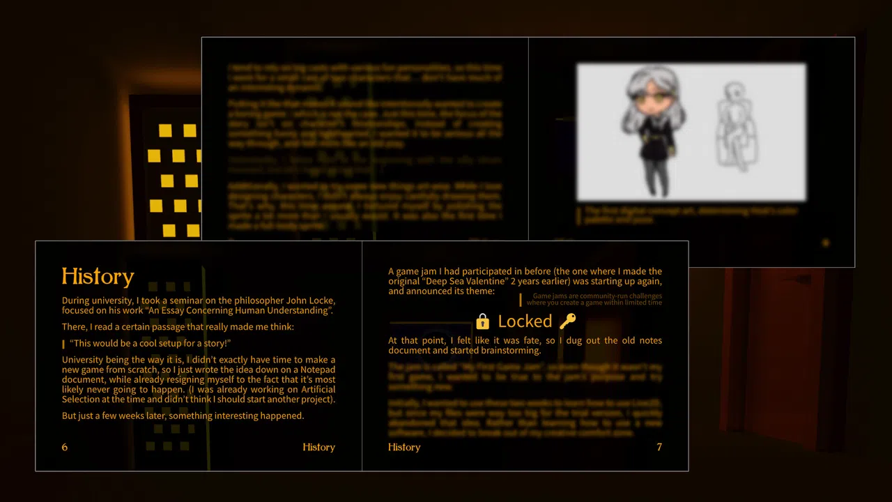 Locke(d) - Dev Book Screenshot 3