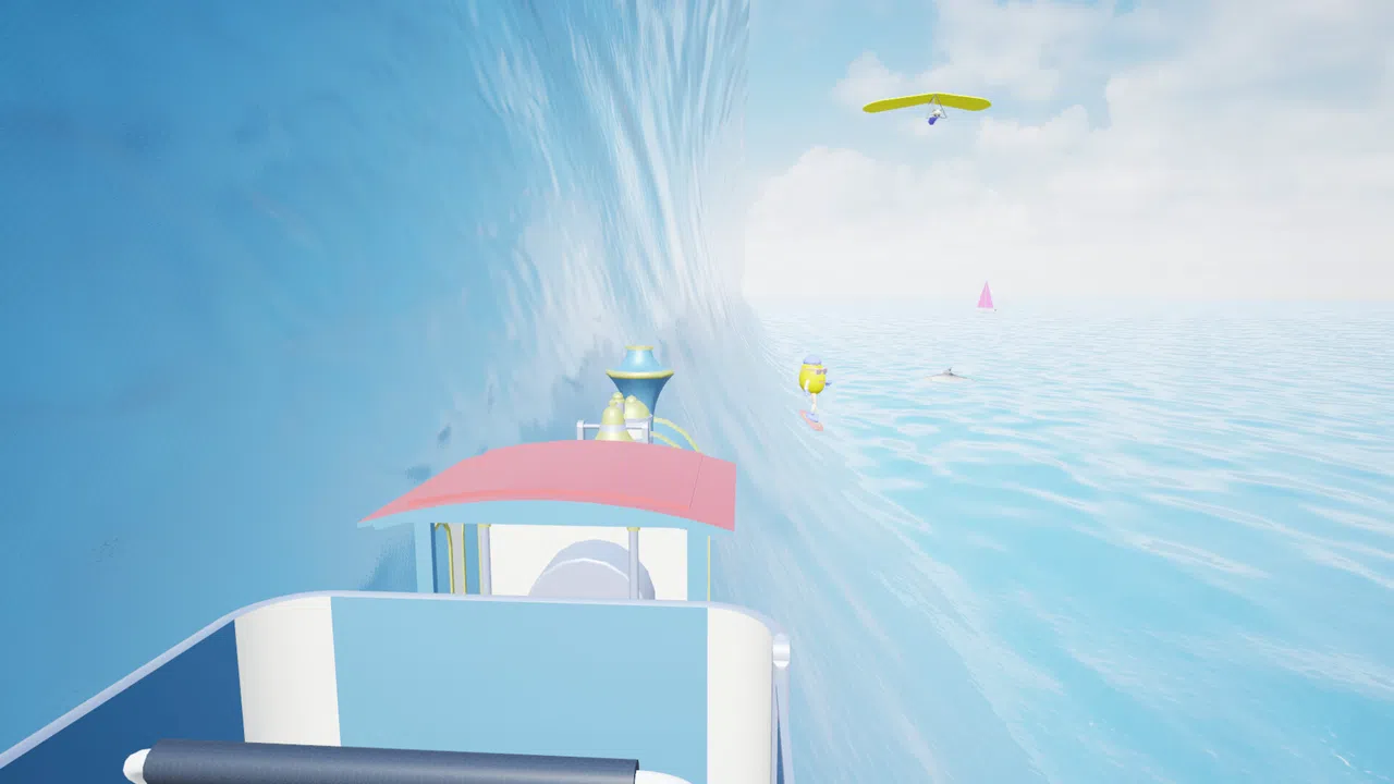 Sunny Shores Coaster Ride Screenshot 1