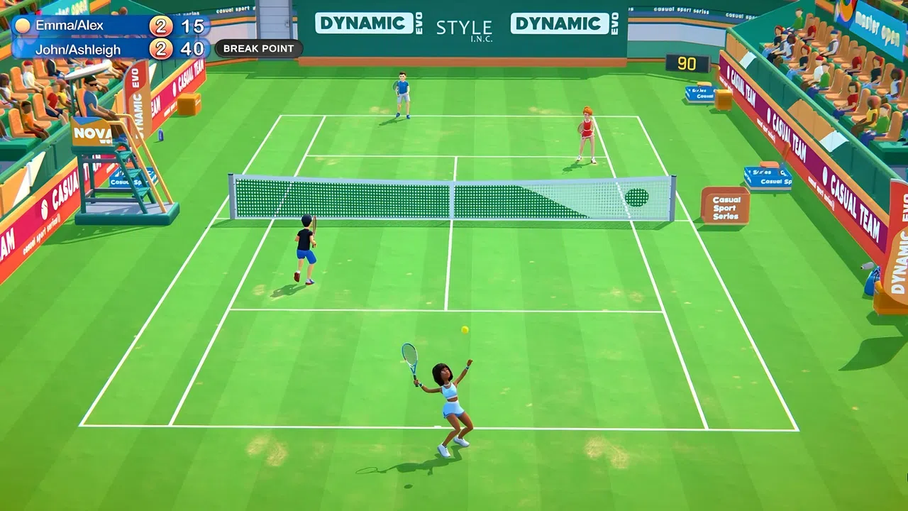 Casual Sport Series: Tennis Screenshot 1