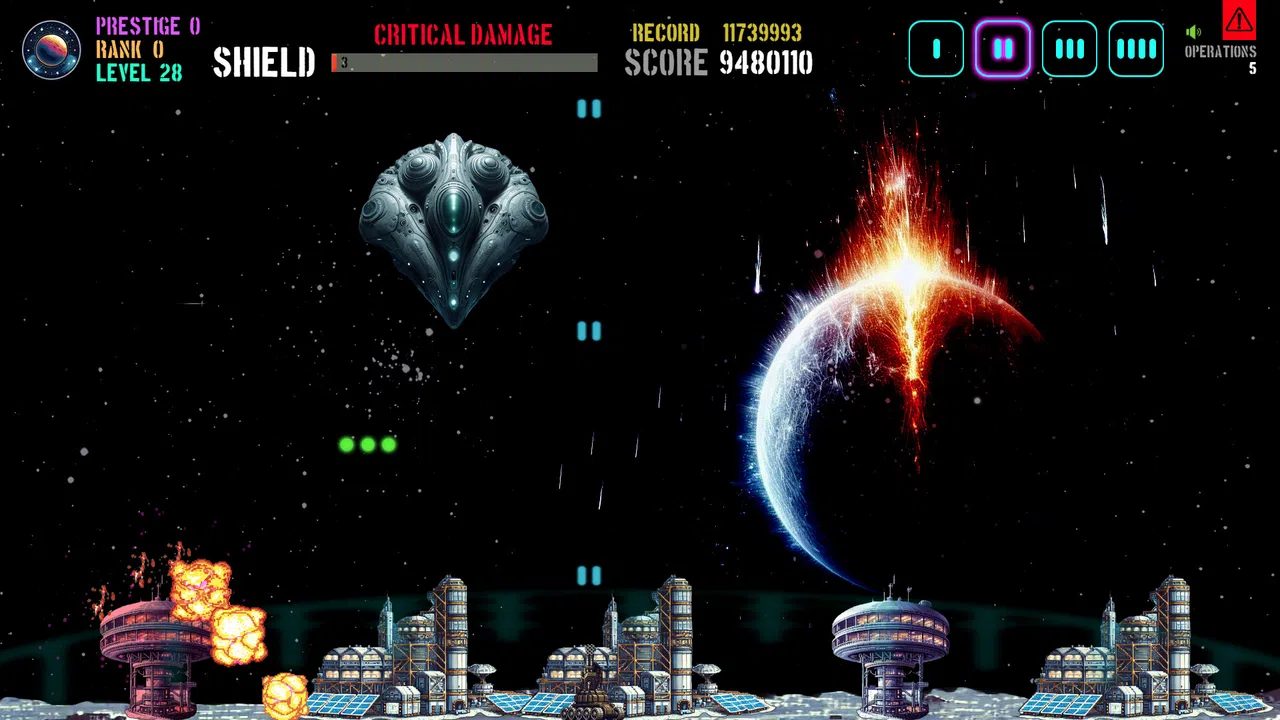 IcoNick Duster - Planets Defender Screenshot 1