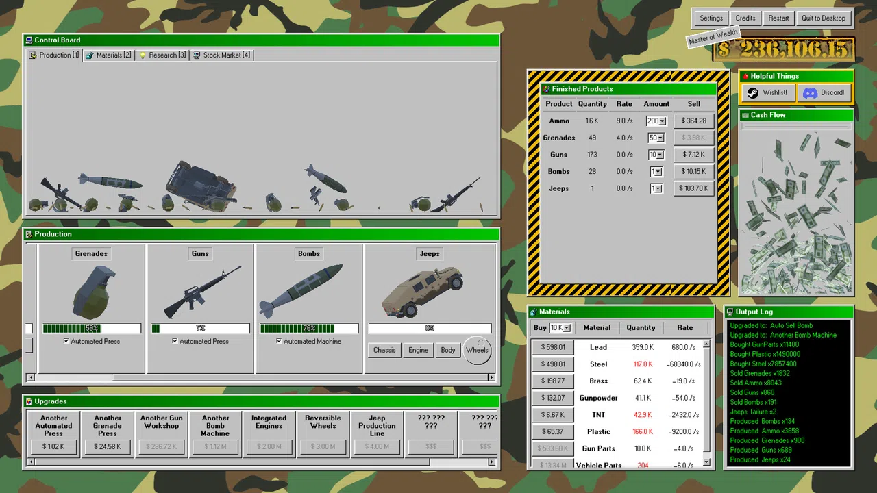 Military Incremental Complex Demo Screenshot 0