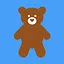 Cute bear icon