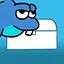 Diving for treasure icon