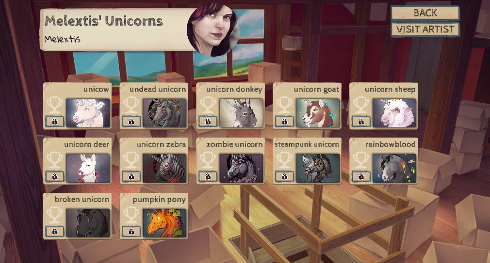 DACHstudio Puzzle Box - Melextis' Unicorns Screenshot 0