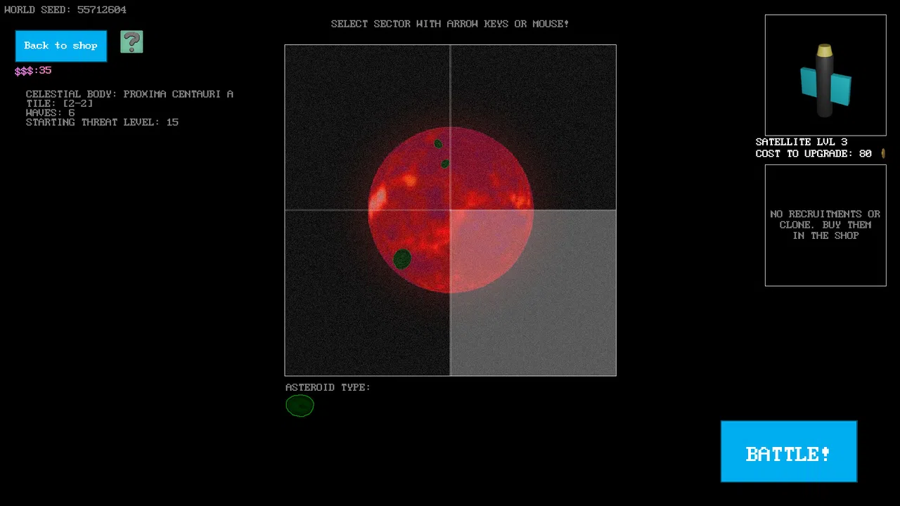 Asteroids ++ | Proxima Centauri Screenshot 0