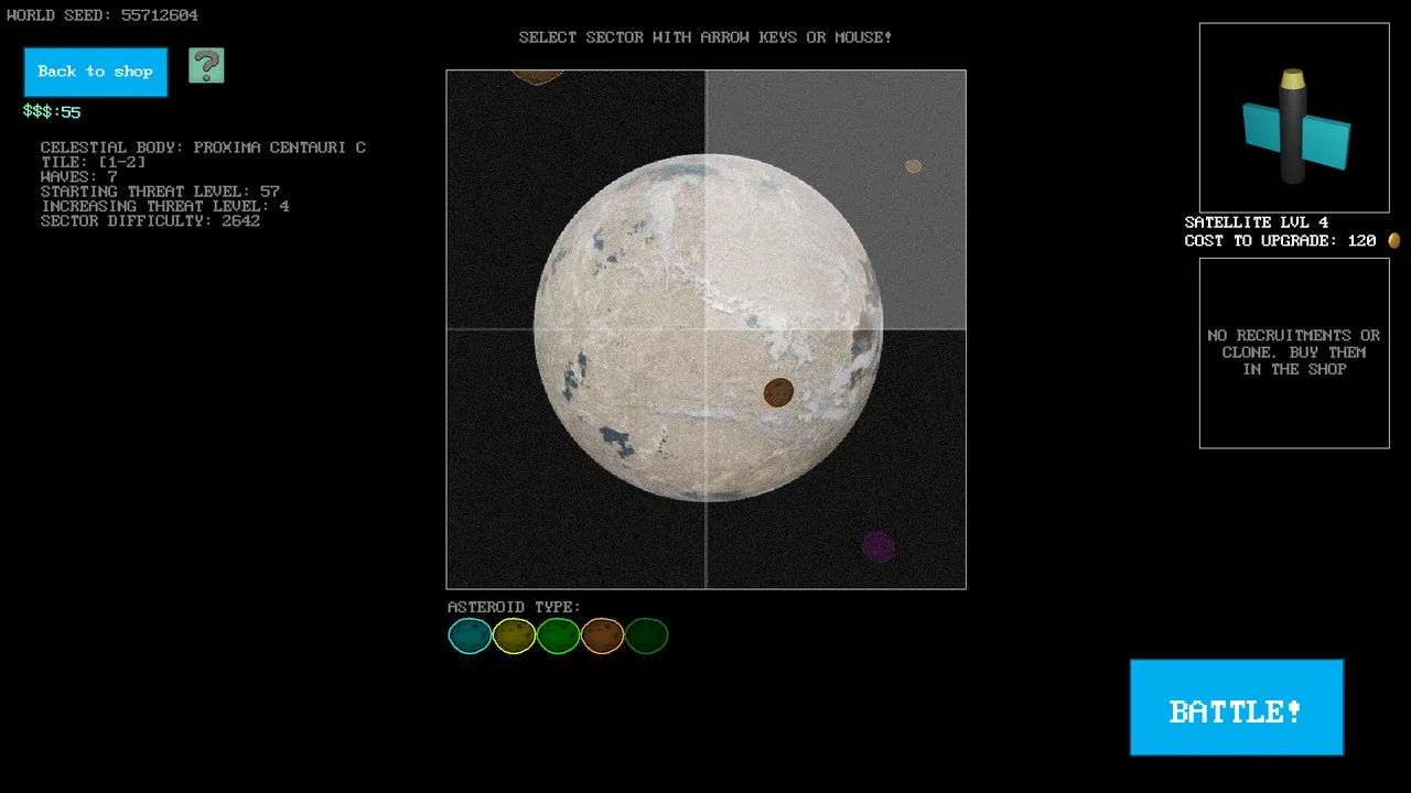 Asteroids ++ | Proxima Centauri Screenshot 5