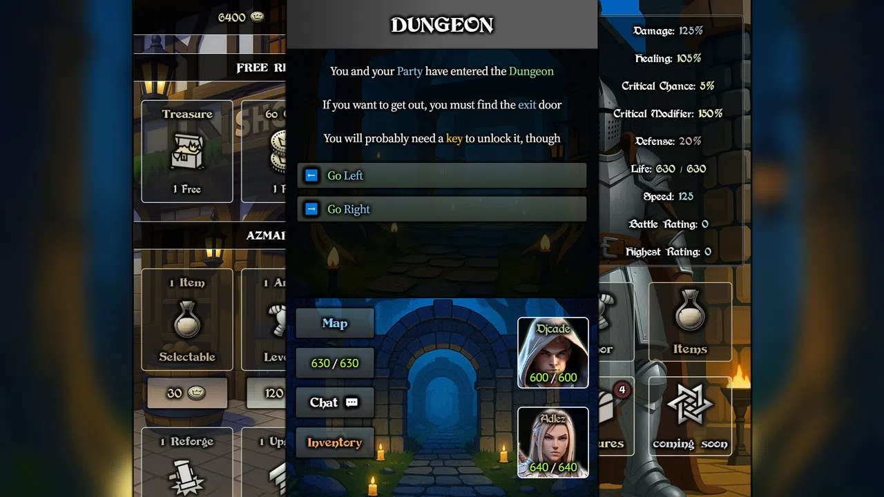 Azmar Quest - Text Based RPG Screenshot 7