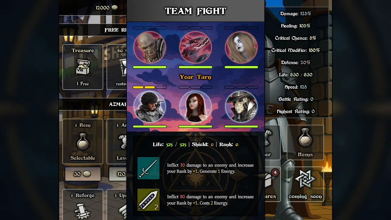 Azmar Quest - Text Based RPG Screenshot 3
