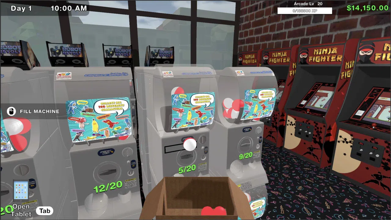 Arcade Management Simulator Screenshot 2