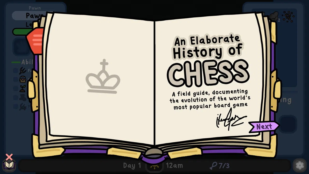An Elaborate History of Chess Demo Screenshot 2