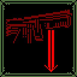 One-armed bandit icon
