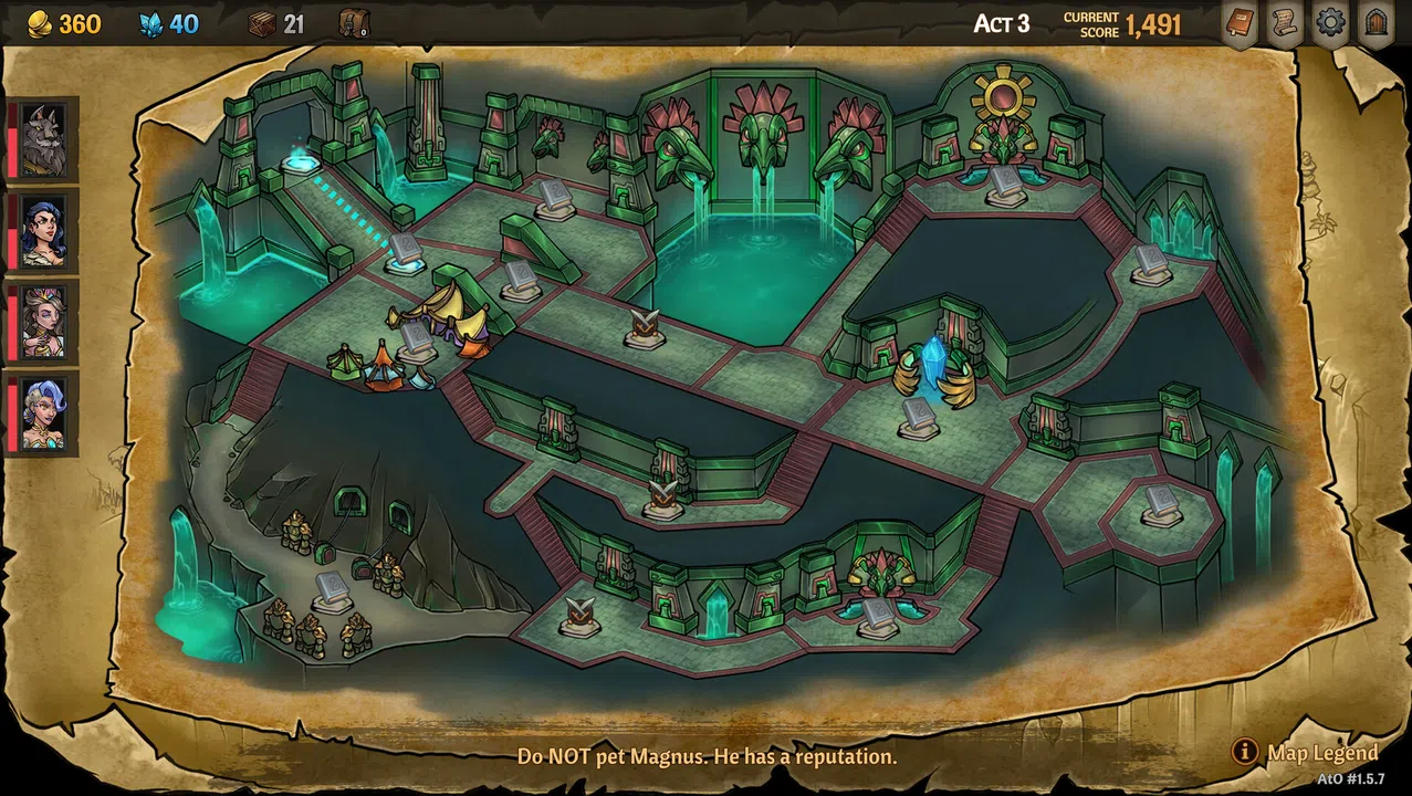 Across the Obelisk: The Sunken Temple Screenshot 0