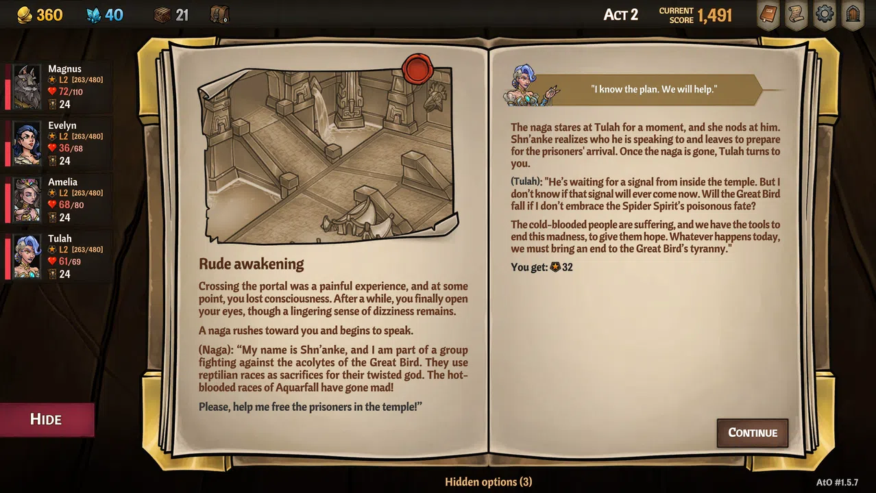 Across the Obelisk: Tulah, the Spider Queen Screenshot 3