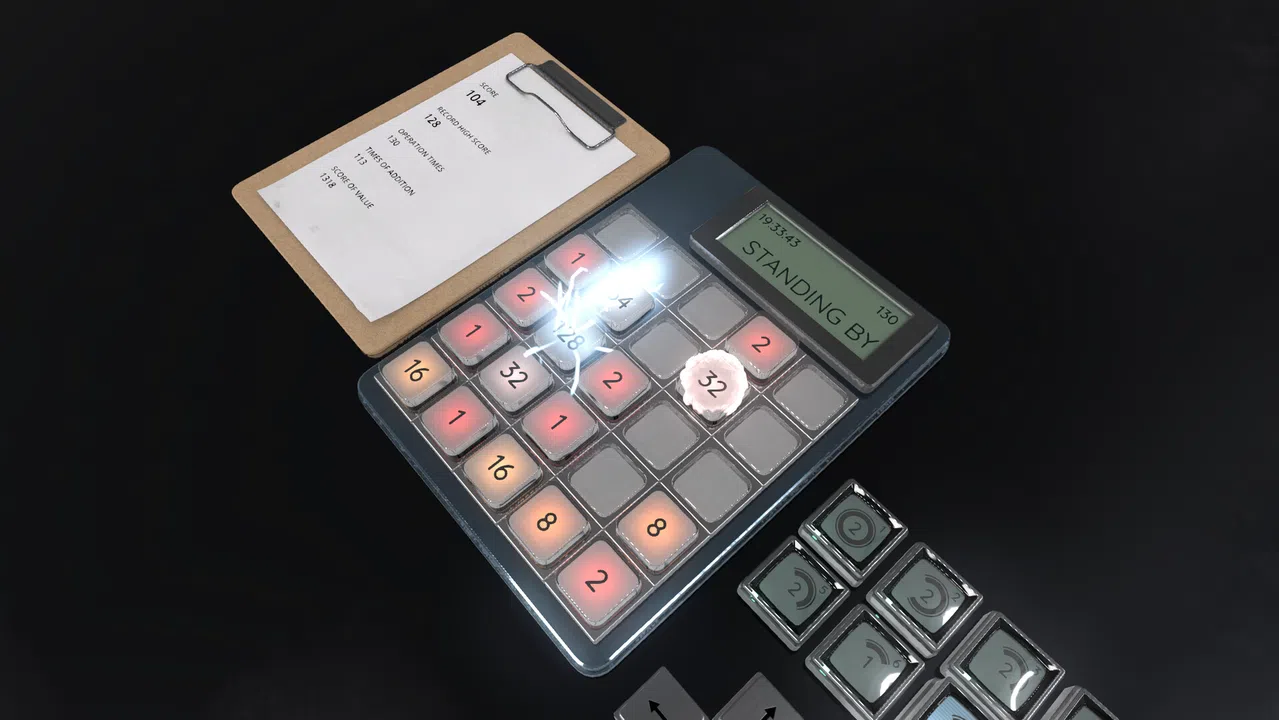 Stainless Steel 2048 Screenshot 5
