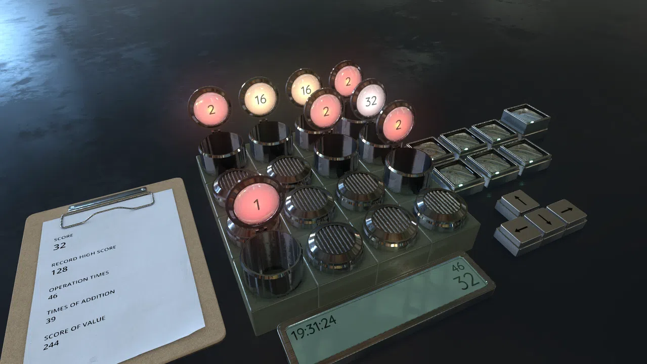 Stainless Steel 2048 Screenshot 3