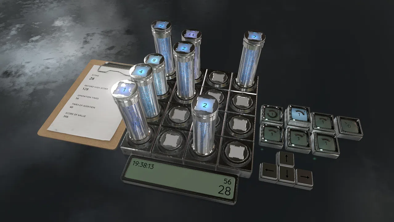 Stainless Steel 2048 Screenshot 4