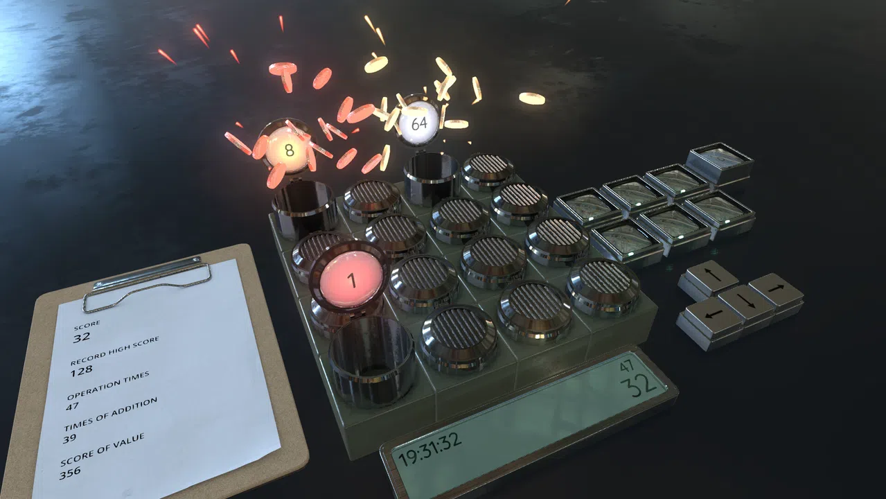 Stainless Steel 2048 Screenshot 7
