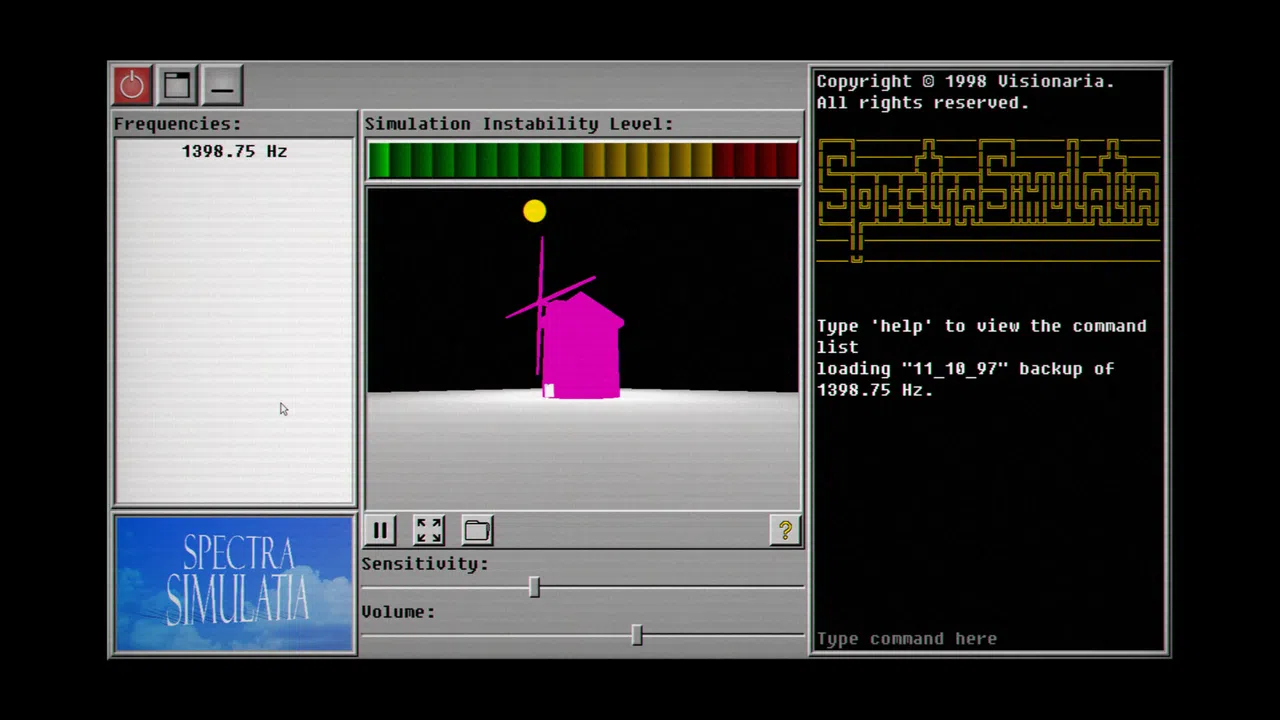 SpectraSimulatia Screenshot 2