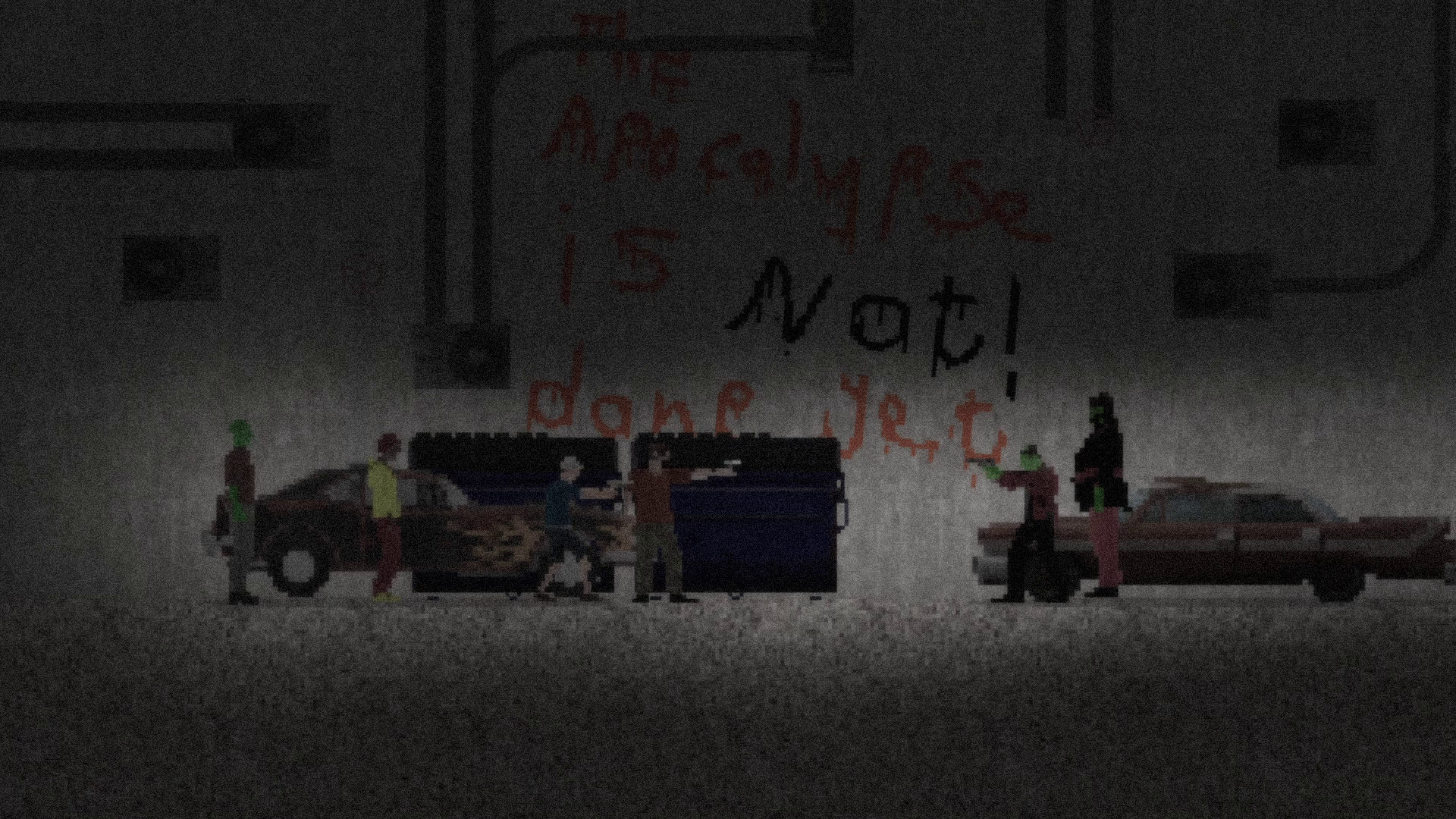 Human Apocalypse - Reverse Horror Zombie Indie RPG Adventure Screenshot 0