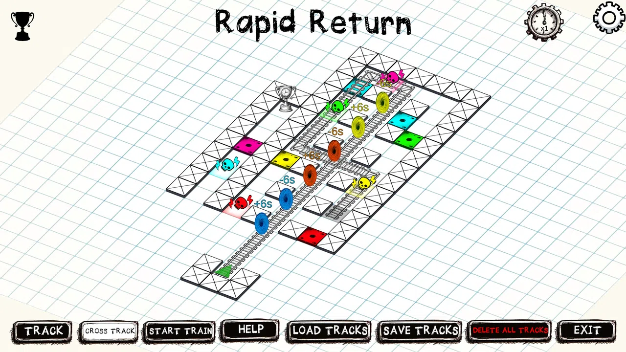 TimeTrain Demo Screenshot 1